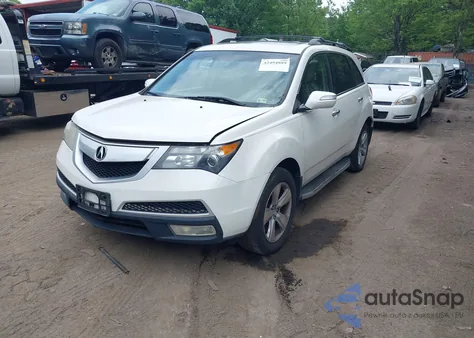 2011 Acura Mdx из США, поврежденный, VIN 2HNYD2H24BH514063